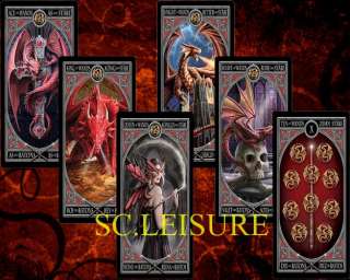 STUNNING ANNE STOKES GOTHIC TAROT CARDS FANTASY ART ILLUSTRATED PACK 