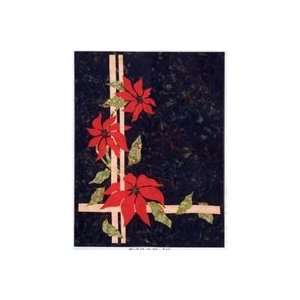    Three Poinsettias by Story Quilts Inc Pattern: Pet Supplies