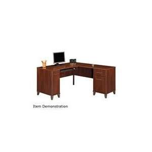 Bush Furniture 60 L Shaped Desk: Office Products