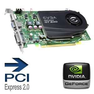  EVGA GeForce GT 240 1024MB DDR5 PCIe Bundle