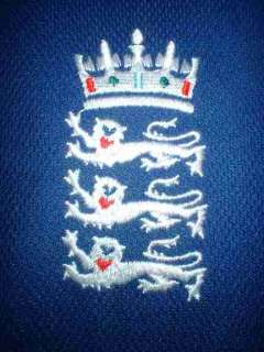 England Cricket Shirt Jersey Vintage Admiral Wrld Cup L  