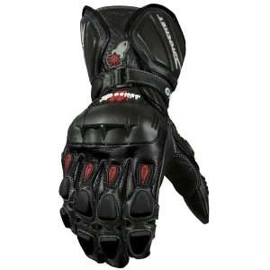  Joe Rocket Womens GPX Gloves   Large/Black/Black 