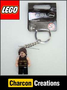 LEGO Prince of Persia Dastan minifigure key chain NEW  