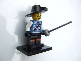 Lego 8804, series 4, minifigure Musketeer (Open)  