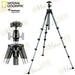 NATIONAL GEOGRAPHICS BY MANFROTTO TREPPIEDI CAVALLETTO NGTT1 + TESTA A 