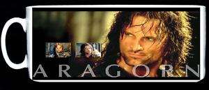 Lord of the rings   Aragorn Mug   Personalise It  