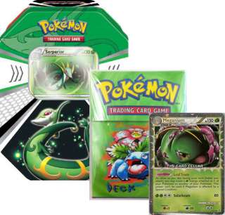 Each booster pack contains 10 Pokemon cards.