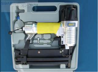 Power Craft Pneumatic Air Brad Nail Gun Nailer Stapler  