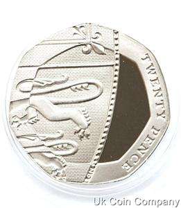 2009 ROYAL MINT UK DECIMAL PROOF 20p TWENTY PENCE COIN  