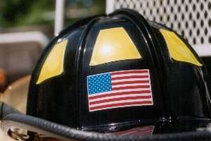 Reflective U.S. Flag Helmet & Hard Hat Stickers #76B  