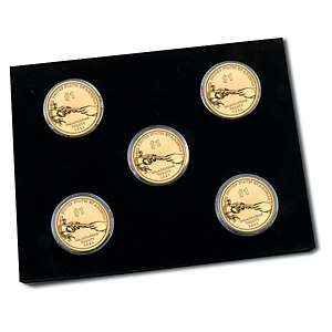 2011 P, D and S Native American 5 piece Dollar Set 