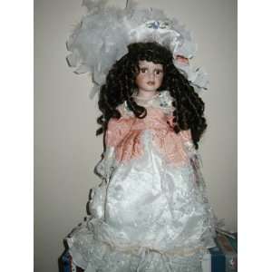 rose collection porcelain doll