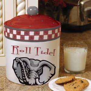 10 NCAA Alabama Crimson Tide Cookie Jar 