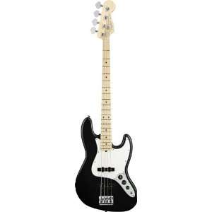  Fender American Standard Jazz Bass®, Black, Maple 