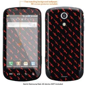   STICKER for Sprint Samsung Epic 4G case cover Epic 424 Electronics