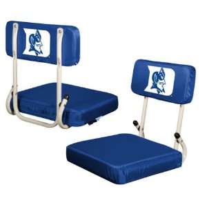  Logo Chair Duke Blue Devils Hard Back Stadium Seat Sports 