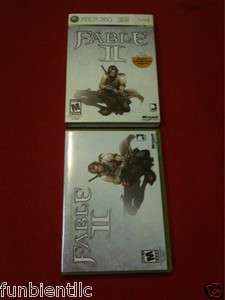 Fable II (Limited Edition) (Xbox 360, 2008)   XBOX 360 X BOX X Box 