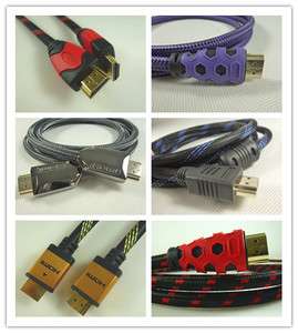   HDMI cable 1.4 V 6ft HD 1080P high speed 3D with ETHERNET gold plate