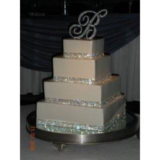 row Crystal Cake Ribbon Rhinestone Wedding Cake Ribbon
