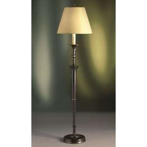   Bronze Finish Solid Brass Hardback Shade Floor Lamp: Home Improvement