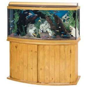  All Glass Aquarium Co. 72 Gallon Pine Bow Front Fish Tank 