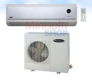 Mini Split Air Conditioner Heat Pump + Inverter 9,000 btu Soleus KFIHP 