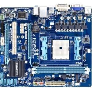  Super4 GA A75M S2V Desktop Motherboard   AMD   Socket FM1. AMD A75 