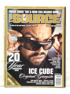 SOURCE MAGAZINE 20 YEAR ANNIVERSARY ISSUE ICE CUBE RARE  