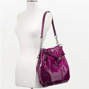 NWT COACH Berry Madison PATENT LEATHER MARIELLE Drawstring+Matching 