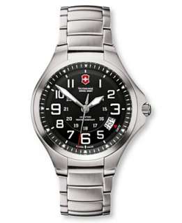 Victorinox Swiss Army Watch, Mens Stainless Steel Bracelet 241333 