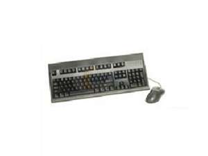   Black 104 Normal Keys USB Wired Standard Keyboard & Mouse Bundle