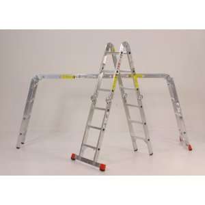   16 4   Section Aluminum Articulating Ladder