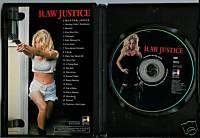 Raw Justice (2001, DVD) Pam Anderson Rare Out of Print 017153118230 