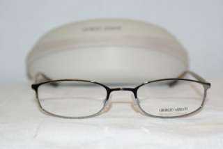 New Giorgio Armani Silver Eyeglasses Mod. 146 & Case  