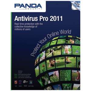 Panda AntiVirus Pro PAV 2011 (FREE Upgrade to 2012) 1 Year 1 PC 