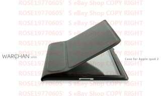   Leather Slim Case Cover Sleeve Pouch f Genuine Apple iPad 2 3G  