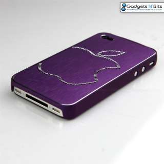   Thin Case Cover Bumper Apple iPhone 4 with BLING Apple Logo  