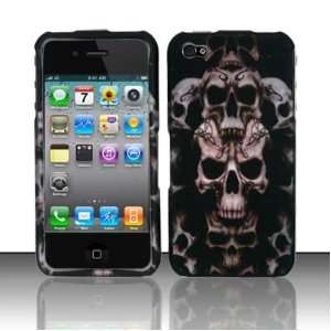  Apple Iphone 4, 4s Phone Protector Hard Cover Case Skull 