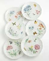 Lenox Dinnerware, Butterfly Meadow Dinner and Salad Plates