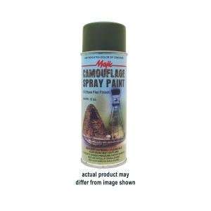   Paints (YEN8208548) Majic Camouflage Spray Paint, 12 Oz. Earth Brown
