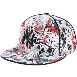 New Era New York Yankees Camo Paint Spatter Fitted Hat:  