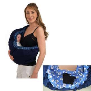 Newborn Infant Baby Toddler Pouch Ring Sling Carrier Kid Wrap Bag 