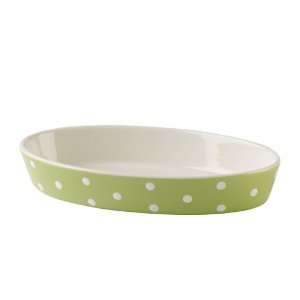  Spode Baking Days Green Oval Bake and Serve Dish: Kitchen 