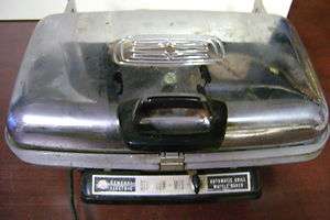Vintage General Electric A5G44 Automatic Grill Waffle Baker  