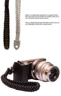 Barton 1972 Braidy Leather Camera Wrist Strap