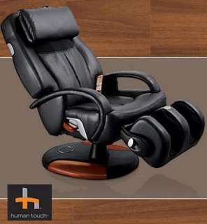 refurbished black ht 275 stretching human touch home massage chair 