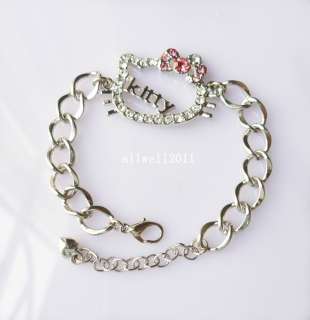   Pendant Rhinestone Fashion Bracelet Crystal Bling Jewelry Cute B19