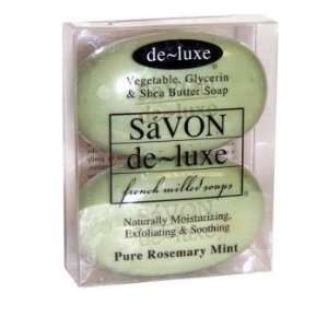   Luxe 2 Pack Pure Rosemary Mint Bar Soap Case Pack 12 