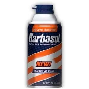  Barbasol Shave Cream for Sensitive Skin 11 oz (Quantity of 