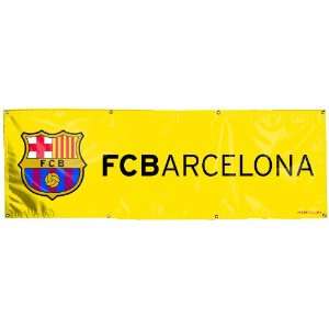  Barcelona Football Club 2 by 6 Foot Vinyl Banner Sports 